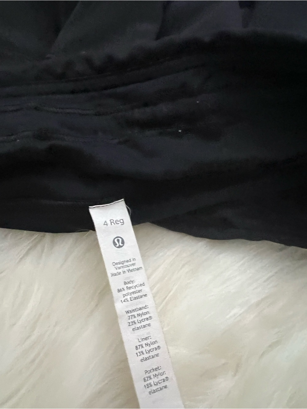 Lululemon Pace Rival Skirt Black Size 4 - Picture 4 of 5